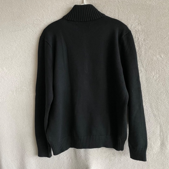 Polo by Ralph Lauren Quarter-Zip Pullover Zip Rib Sweater - Picture 2 of 6